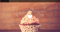 Desktop Screenshot of fraumeise.ch
